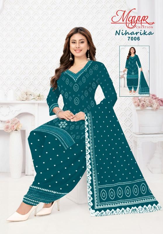 Mayur niharika vol 7 wholesale ladies dress material market in mumbai
